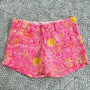 Lilly Pulitzer Callahan shorts in size 4